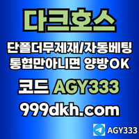 다크호스(코드AGY333)|다크호스먹튀없는|다크호스가입코드|메이저안전사이트|토토사이트|토토놀이터|바카라실시간|다크호스주소|단폴사이트|다크호스추천인|슬롯놀이터|pbg파워볼|1인칭바카