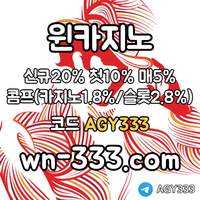 [윈카지노] 신규첫충 15% / 매일첫충 10% / 매충 9% / 콤프(카지노1%) / 페이백 9% #양의지